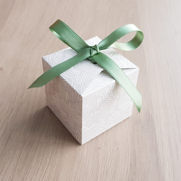 Boîte cadeau LOU - Gris Empreinte ⭐ Personnalisable