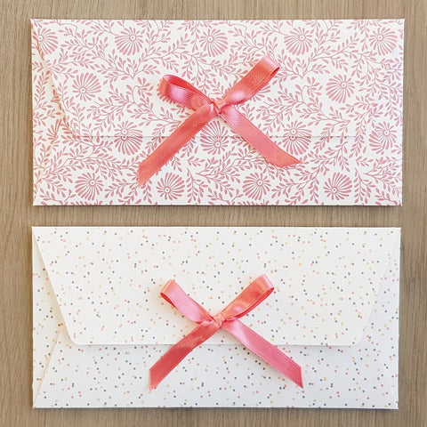 Lot de 6 enveloppes cadeaux MAUD Les Belles Musettes